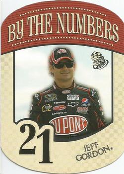 2010 Press Pass - By The Numbers #BN 21 Jeff Gordon Front
