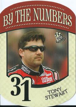 2010 Press Pass - By The Numbers #BN 31 Tony Stewart Front