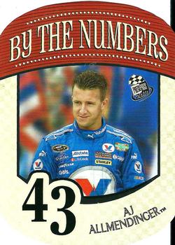 2010 Press Pass - By The Numbers #BN 43 A.J. Allmendinger Front