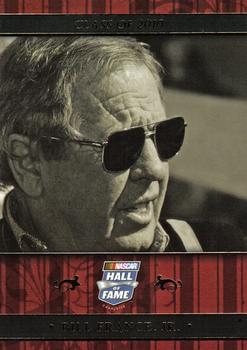 2010 Press Pass - NASCAR Hall of Fame #NHOF 81 Bill France Jr. Front