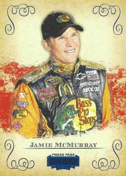 2011 Press Pass Eclipse - Blue #22 Jamie McMurray Front