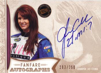 2011 Press Pass Fanfare - FanFare Autographs Bronze #FA-JJC Jennifer Jo Cobb Front