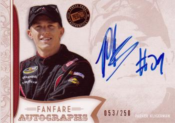 2011 Press Pass Fanfare - FanFare Autographs Bronze #FA-PK Parker Kligerman Front