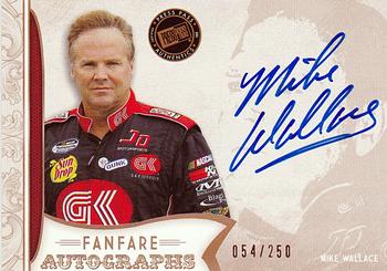 2011 Press Pass Fanfare - FanFare Autographs Bronze #FA-MW2 Mike Wallace Front