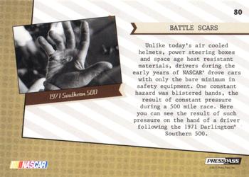 2011 Press Pass Legends - Gold #80 Battle Scars/1971 Southern 500 Back