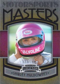 2011 Press Pass Legends - Motorsports Masters Brushed Foil #MM 11 Shirley Muldowney Front