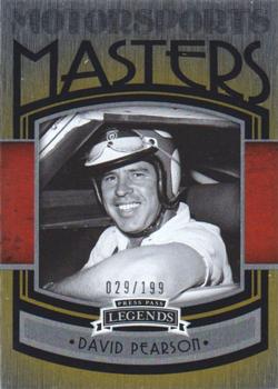 2011 Press Pass Legends - Motorsports Masters Brushed Foil #MM 12 David Pearson Front