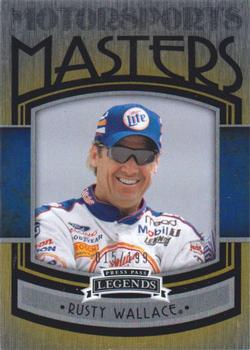 2011 Press Pass Legends - Motorsports Masters Brushed Foil #MM 15 Rusty Wallace Front