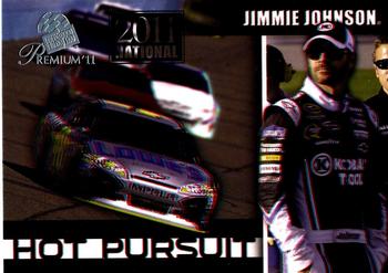 2011 Press Pass Premium - Hot Pursuit National Convention #HP 4 Jimmie Johnson Front