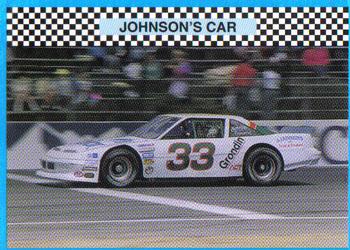 1992 Winner's Choice Busch #142 Mike Johnson's Car Front