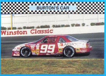 1992 Winner's Choice Busch #79 Jeff Burton's Car Front