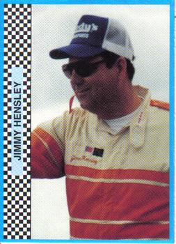1992 Winner's Choice Busch #80 Jimmy Hensley Front