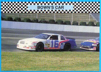 1992 Winner's Choice Busch #95 Jim Bown's Car Front