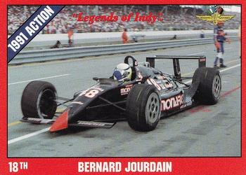 1992 Collegiate Collection Legends of Indy #19 Bernard Jourdain Front