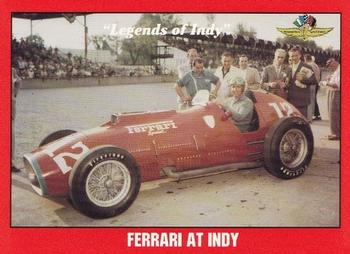 1992 Collegiate Collection Legends of Indy #60 Ferrari At Indy Front