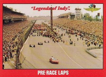 1992 Collegiate Collection Legends of Indy #67 Pre-Race Laps Front