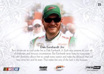 2012 Press Pass Showcase #35 Dale Earnhardt Jr. Back