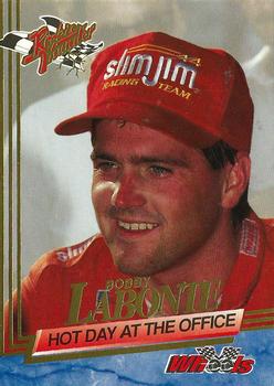 1993 Wheels Rookie Thunder #64 Bobby Labonte Front