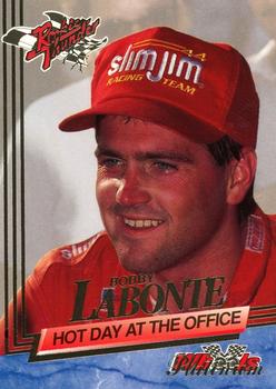 1993 Wheels Rookie Thunder - Platinum #64 Bobby Labonte Front