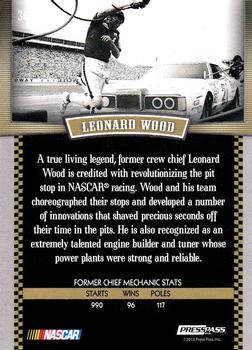 2012 Press Pass Legends #36 Leonard Wood Back