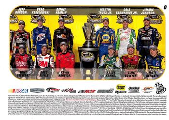 2013 Press Pass #0 Chase for the Sprint Cup Back
