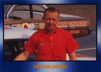 1991-92 TG Racing Masters of Racing Update #68 Cotton Owens Front
