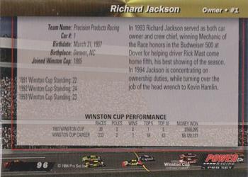 1994 Power - Gold Cup '94 #96 Richard Jackson Back