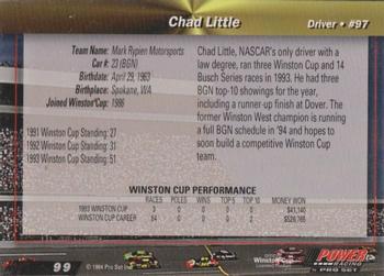 1994 Power - Gold Cup '94 #99 Chad Little Back
