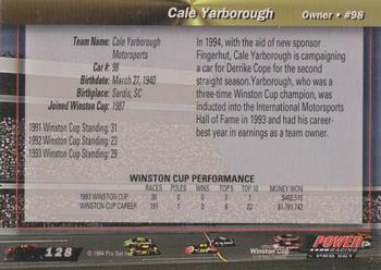 1994 Power - Gold Cup '94 #128 Cale Yarborough Back