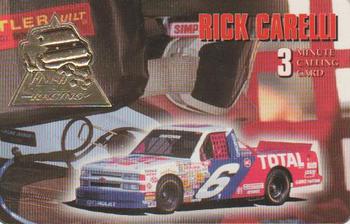 1995 Finish Line Super Series - Calling Cards #NNO Rick Carelli Front
