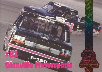 1995 Finish Line Super Series - Rainbow Foil #19 Jerry Glanville's Truck Front