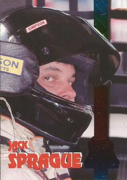 1995 Finish Line Super Series - Rainbow Foil #39 Jack Sprague Front