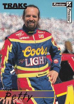 1996 Traks Review & Preview #12 Kyle Petty Front