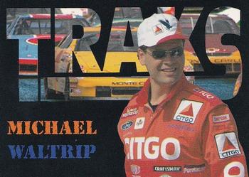 1996 Traks Review & Preview - Triple-Chase #TC 5 Michael Waltrip Front