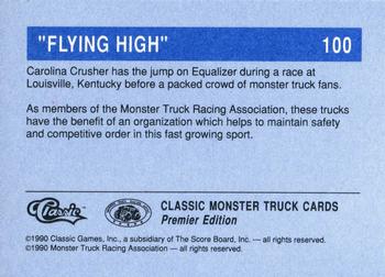 1990 Classic Monster Trucks #100 Flying High Back
