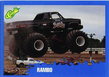1990 Classic Monster Trucks #105 Rambo Front