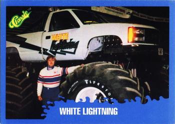 1990 Classic Monster Trucks #113 White Lightning Front