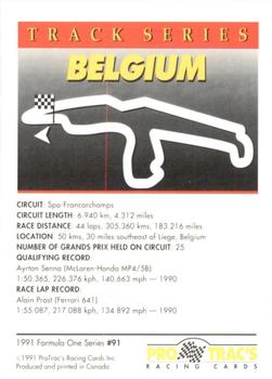 1991 ProTrac's Formula One #91 Belgium Back