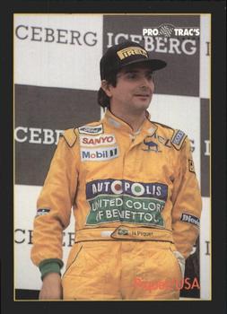 1991 ProTrac's Formula One #146 Nelson Piquet Front