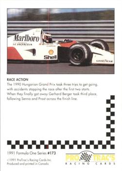 1991 ProTrac's Formula One #173 Start Hungary Back