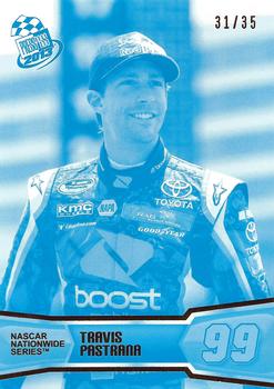2013 Press Pass - Color Proof Cyan #53 Travis Pastrana Front