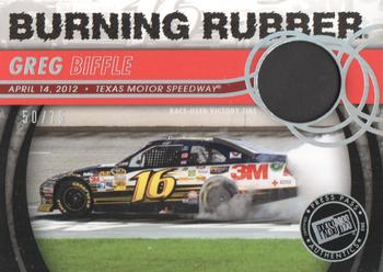 2013 Press Pass - Burning Rubber Holofoil #BR-GB Greg Biffle Front