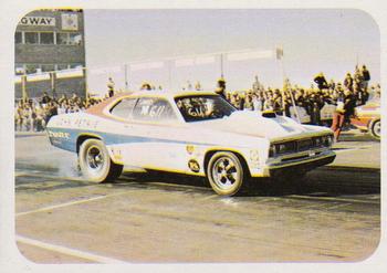 1973 Fleer AHRA Race USA #63 John Petrie Front