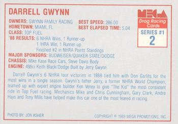 1989 Mega Drag #2 Darrell Gwynn Back