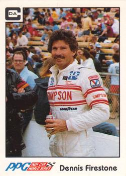 1984 A & S Racing Indy #19 Dennis Firestone Front