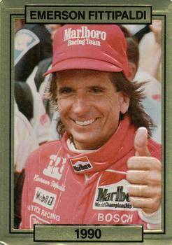 1990 Action Packed Indy Prototypes #1 Emerson Fittipaldi Front