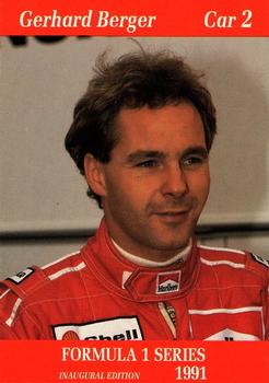 1991 Carms Formula 1 #4 Gerhard Berger Front