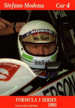 1991 Carms Formula 1 #12 Stefano Modena Front