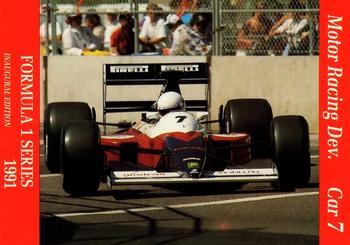1991 Carms Formula 1 #20 Martin Brundle Front