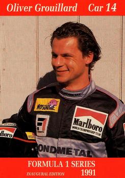 1991 Carms Formula 1 #37 Olivier Grouillard Front